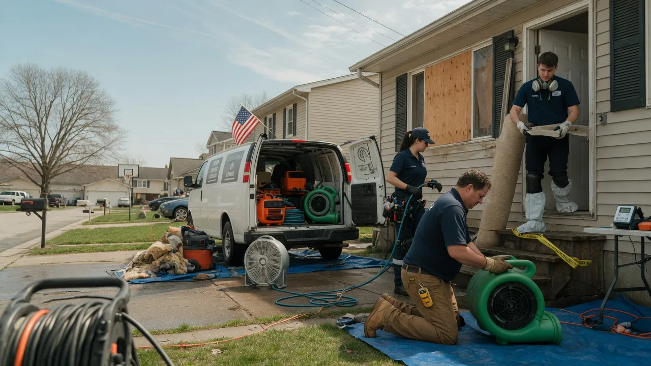 Water Damage Restoration in Evant, TX near me